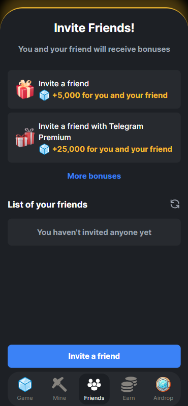 Referral System screenshot